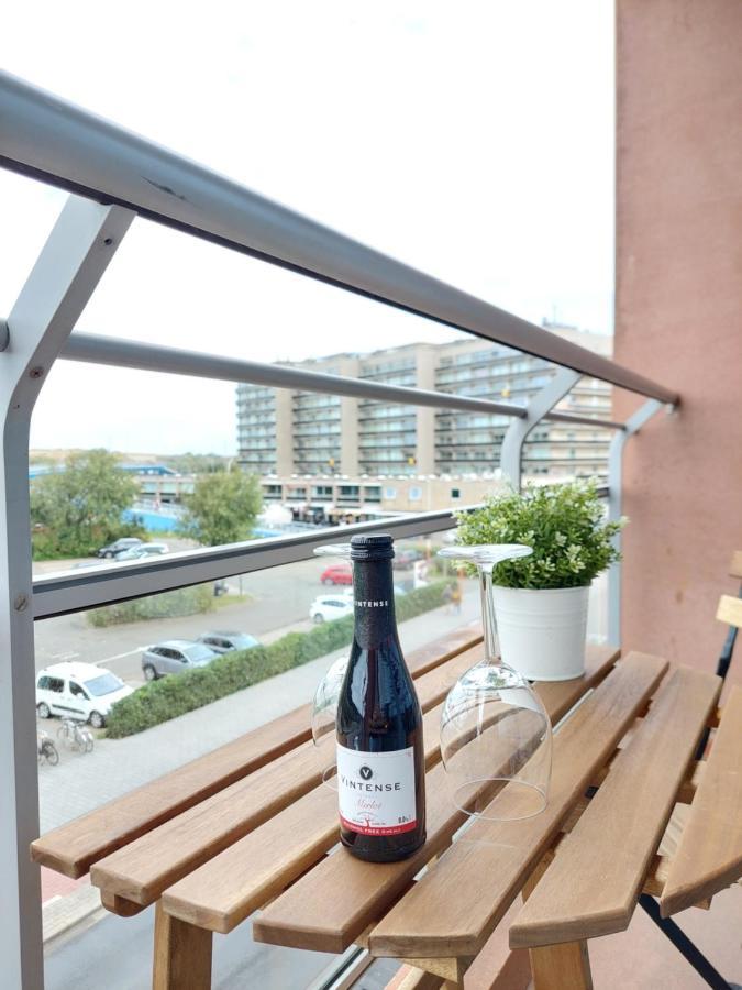 Studio 3 Bredene Met Strandcabine 外观 照片