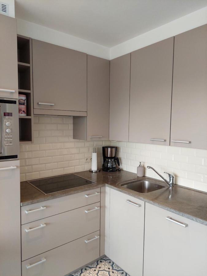 Studio 3 Bredene Met Strandcabine 外观 照片